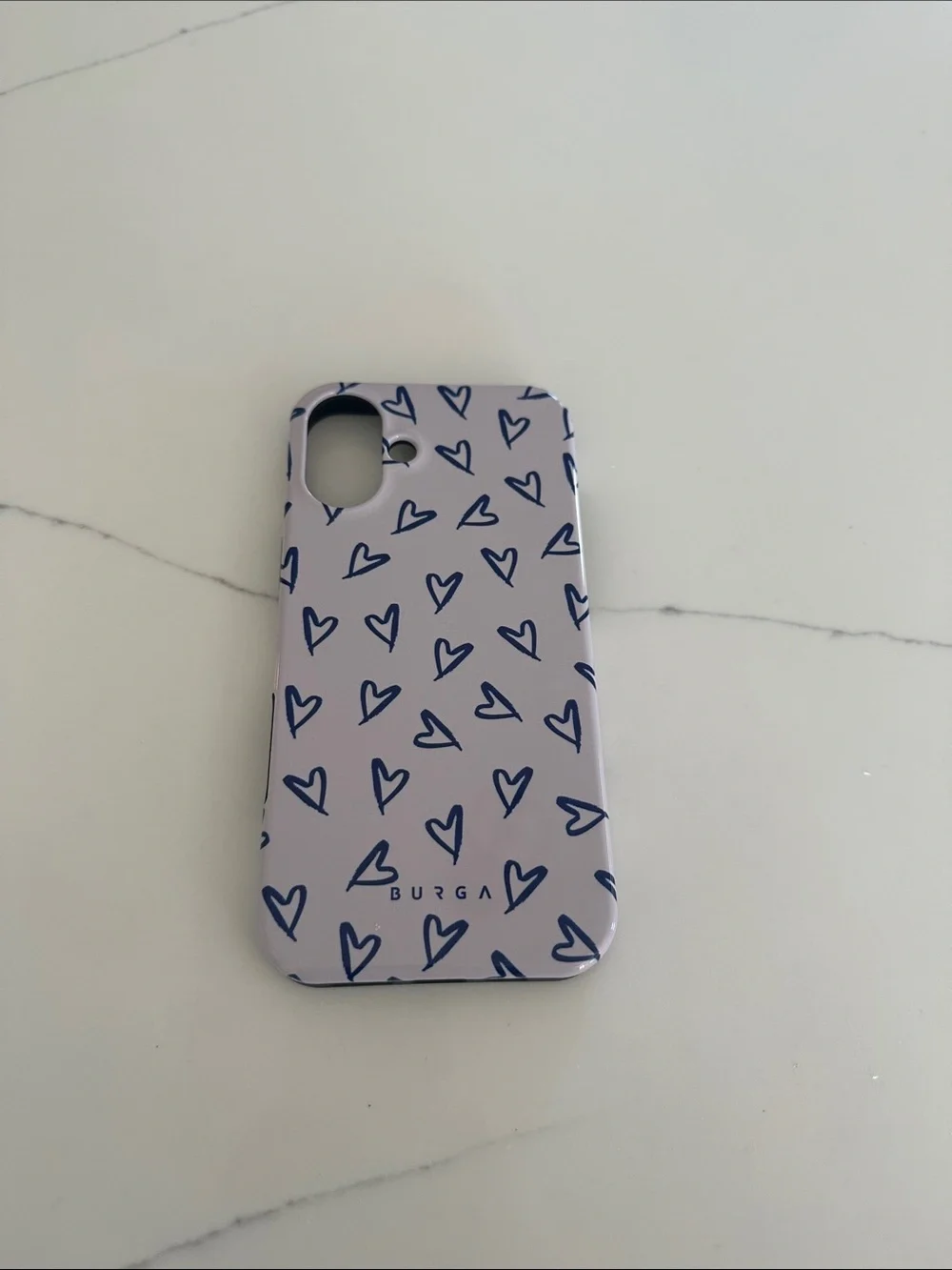 Heart Pattern Phone Case for iPhone 16 plus